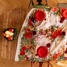 Load image into Gallery viewer, Garland Glee Christmas Tablecloth
