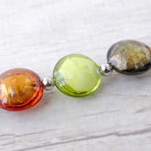 Load image into Gallery viewer, Ciàcola Venetian Glass Bracelet - Topaz