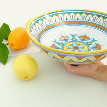Load image into Gallery viewer, Large Deruta Ceramics Salad bowl