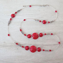 Load image into Gallery viewer, Murano Glass Bead Necklace